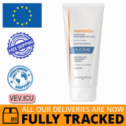 Ducray Anaphase+, shampoo anti-hair loss treatment, 200ml — Made in France — Free Delivery