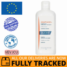 Ducray Anaphase+, shampoo anti-hair loss treatment, 400ml — Made in France — Free Delivery