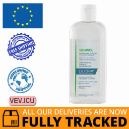 Ducray Sensinol, hair shampoo, physiological protection, 200 ml — Made in France — Free Delivery