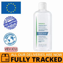 Ducray Sensinol, hair shampoo, physiological protection, 400 ml — Made in France — Free Delivery