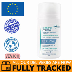Ducray Hidrosis Control - roll-on antiperspirant 40 ml — Made in France — Free Delivery