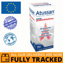 ATUSSAN SYRUP 1,5MG / ML 150ML — MADE IN POLAND- FREE SHIPPING