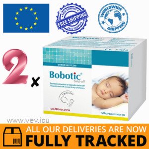✅ 2 x BOBOTIC TWIST-OFF 50 CAPSULES
