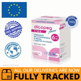 DICOPEG JUNIOR FREE 100G — MADE IN POLAND — FREE SHIPPING