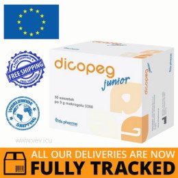 DICOPEG JUNIOR 30 SACHETS — MADE IN POLAND — FREE SHIPPING