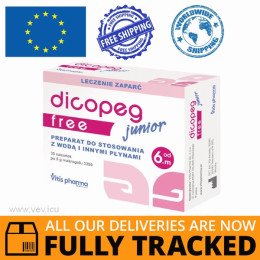 DICOPEG JUNIOR FREE 5G x 30 SACHETS — MADE IN POLAND — FREE SHIPPING
