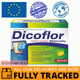 Dicoflor Electrolytes, 12 sachets  — Made in Germany — Free Delivery