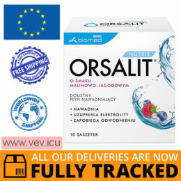 Orsalit Nutris raspberry-blueberry 10 sachets — Made in Poland — Free Delivery
