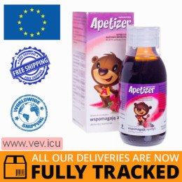 Apetizer Junior, raspberry-currant syrup, 100 ml — Made in Poland by Aflofarm — Free Delivery