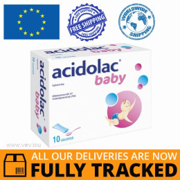ACIDOLAC BABY 1.5G x 10 SACHETS — MADE IN POLAND — FREE SHIPPING