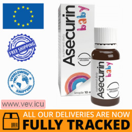 Asecurin baby, krople, 10 ml — Made in Poland by Aflofarm — Free Delivery