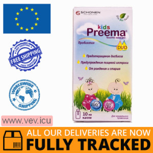 Preema for children Duo oral drops 10 ml — Made in Italy — Free Delivery