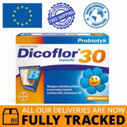DICOFLOR 30, 30 CAPS - MADE IN GERMANY - FREE SHIPPING 