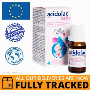 ACIDOLAC BABY 10ML — MADE IN POLAND — FREE SHIPPING
