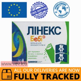 Linex Baby powder for oral suspension 1,5g x 10 sachets — Made in Poland — Free Delivery