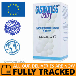 GASTROTUSS BABY SYRUP AGAINST REFLUX 200ML — MADE IN GERMANY — FREE SHIPPING