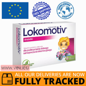 Lokomotiv, 15 pills — Made in Poland by Aflofarm — Free Delivery