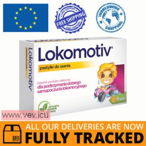 Lokomotiv 6 lozenges — Made in Poland by Aflofarm — Free Delivery Lokomotiv 6 lozenges — Made in Poland by Aflofarm — Free Delivery