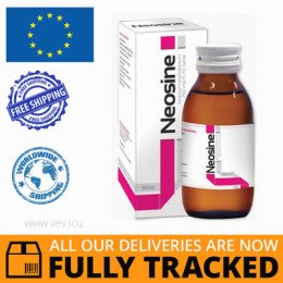 NEOSINE 250mg/5ml 150 ML SYROP- MADE IN POLAND- FREE SHIPPING