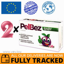 2 x PELBEZ BABY 12 SASHETS - MADE IN POLAND - FREE SHIPPING 