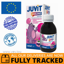 JUVIT IMMUNO LIQUID FOR CHILDREN 120ML - MADE IN POLAND - FREE SHIPPING