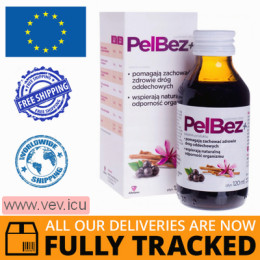 PelBez +, liquid for children from 3 years, 120 ml — Made in Poland by Aflofarm — Free Delivery