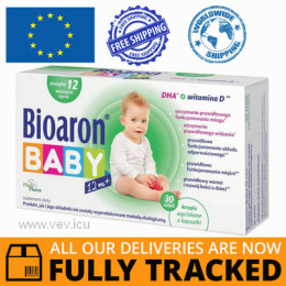 BIOARON BABY 12M + 30 CAPS - MADE IN POLAND - FREE SHIPPING 
