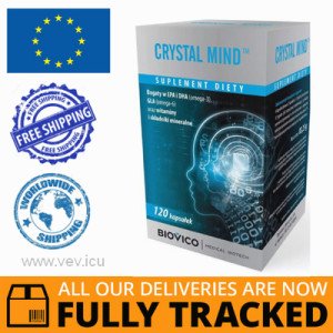 CRYSTAL MIND 120 CAPS - MADE IN POLAND - FREE SHIPPING CRYSTAL MIND 120 CAPS - MADE IN POLAND - FREE SHIPPING