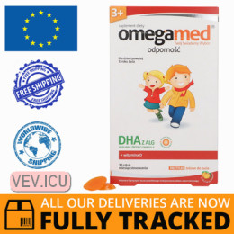 Omegamed Immunity 3+ 30 lozenges — Made in Poland — Free Delivery