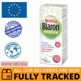 Bioaron System Baby 6m +, drops, 10ml — Made in Poland — Free Delivery