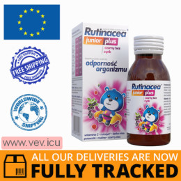 Rutinacea Junior Plus liquid 100 ml — Made in Poland by Aflofarm — Free Delivery
