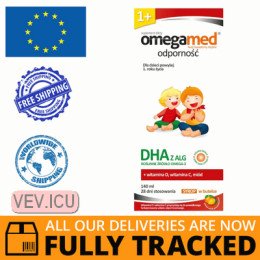 Omegamed Immunity 1+ Syrup 140 ml — Made in Poland — Free Delivery
