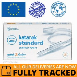 Katarek Standard, nasal aspirator, from birth 1piece — Made in Poland — Free Delivery