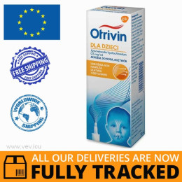 Otrivin For Children aerosol 0.05% 10ml — Made in Poland — Free Delivery
