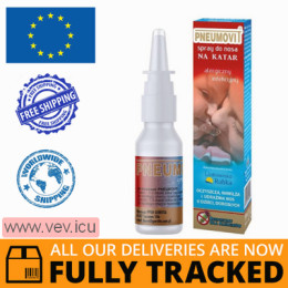Pneumovit, nasal spray for runny nose for children and adults, 35ml — Made in Poland — Free Delivery