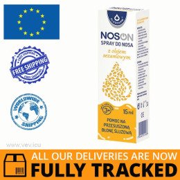 Noson Nasal Spray With Sesame Oil 15Ml — Made in Poland — Free Delivery