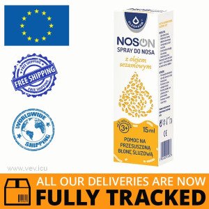 Noson Nasal Spray With Sesame Oil 15Ml — Made in Poland — Free Delivery