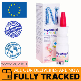 SeptaNazal for children, nasal spray, from 2 to 6 years, 10 ml — Made in Slovenia — Free Delivery