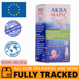 Aqua Maris for Children from Birth nasal drops 10 ml — Made in Croatia — Free Deliver