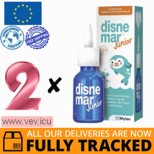 Disnemar Junior Nasal Spray 2p x 25 ml — Made in Poland — Free Delivery