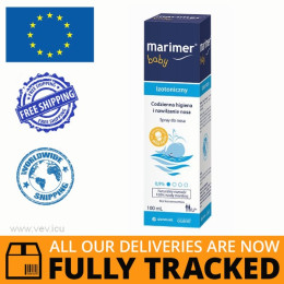 MARIMER BABY ISOTONIC SPRAY 100ML - MADE IN POLAND - FREE SHIPPING