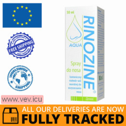 Rinozine Aqua, Spray Do Nosa 30ml — Made in Poland — Free Delivery