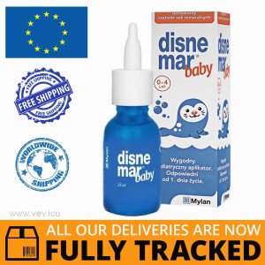 DISNEMAR SEA WATER FOR CHILDREN 25 ML - MADE IN POLAND - FREE SHIPPING