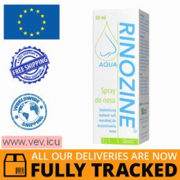 Rinozine Aqua, Spray Do Nosa 30ml — Made in Poland — Free Delivery
