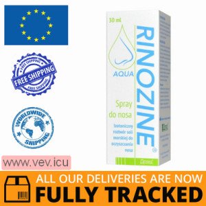 Rinozine Aqua, Spray Do Nosa 30ml — Made in Poland — Free Delivery