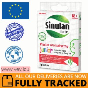 Sinulan Forte Junior Aromatic Slices 5 pcs. — Made in Czech Republic — Free Delivery