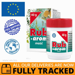 Rub-arom, warming ointment, 40g — Made in Poland — Free Delivery