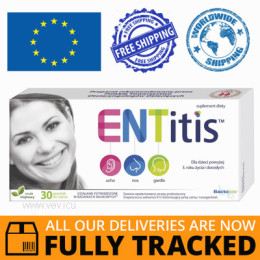 ENTITIS MINTS 30 TABS — MADE IN POLAND — FREE SHIPPING