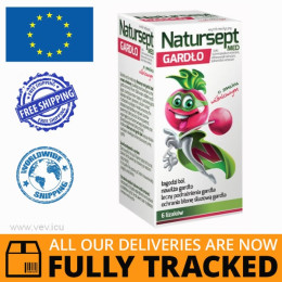 Natur-Sept lollipops cherry flavor 6pcs — Made in Poland by Aflofarm — Free Delivery