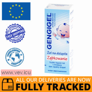Gengigel Teething, gum gel, 20ml — Made in Poland — Free Delivery